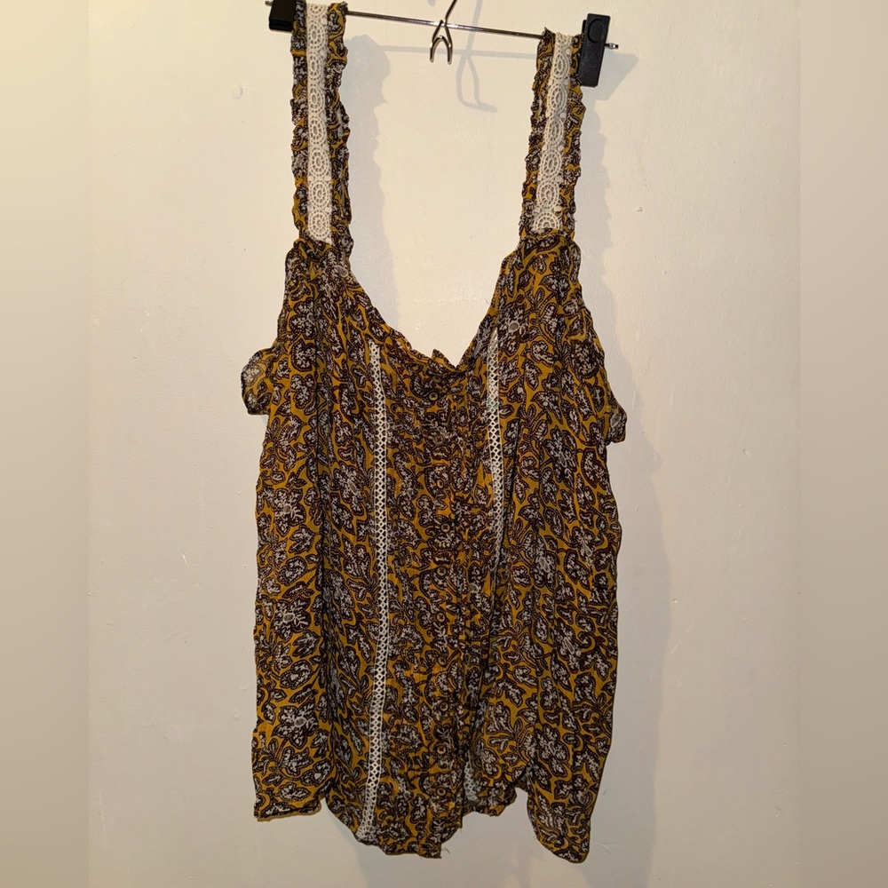 Anthropologie Sheer Top size 26
